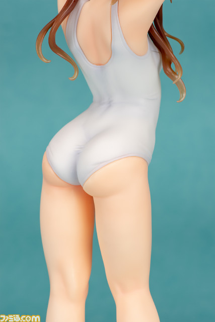 『ToLOVEる-とらぶる-ダークネス』“結城美柑”が白色のスクール水着姿でフィギュア化。筋を伸ばす健康的なポーズ!_08