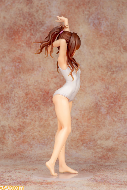 『ToLOVEる-とらぶる-ダークネス』“結城美柑”が白色のスクール水着姿でフィギュア化。筋を伸ばす健康的なポーズ!_15