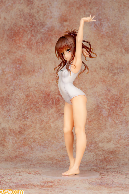 『ToLOVEる-とらぶる-ダークネス』“結城美柑”が白色のスクール水着姿でフィギュア化。筋を伸ばす健康的なポーズ!_11