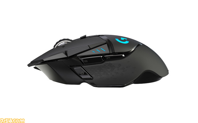 ロジクールがeスポーツ向け無線マウス『G502 LIGHTSPEED ワイヤレス ゲーミングマウス』を5月30日に発売。最高性能の11ボタンマウスが無線化_04