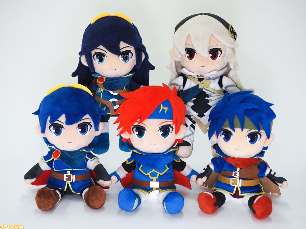 ファイアーエムブレム ぬいぐるみ マルス ロイ アイク ルキナ カムイ 女 の5種類が19年7月下旬に発売 ゲーム エンタメ最新情報のファミ通 Com