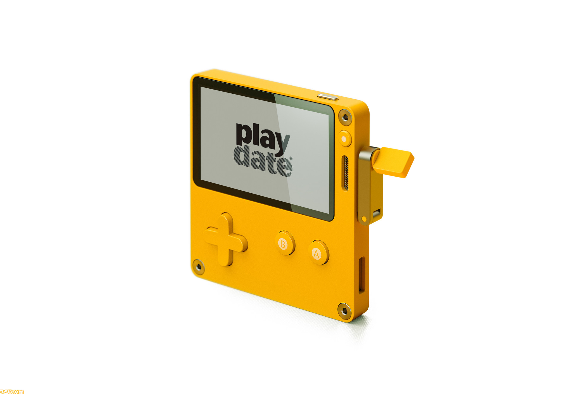 【ゲーム】 12週にわたって毎週ゲームが届くユニークな携帯ゲーム機“Playdate”が発表。 2019/05/23 https://www.famitsu.com/images/000/176/436/z_5ce0a93591d67.jpg