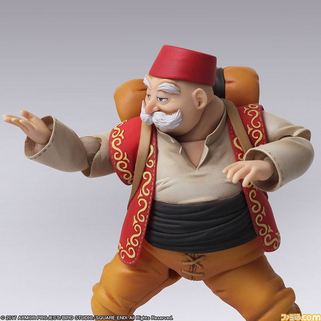 『DQ11』のシルビア&ロウが“BRING ARTS”シリーズに登場! ロウの杖やムフフ本など、パーツも豊富_04