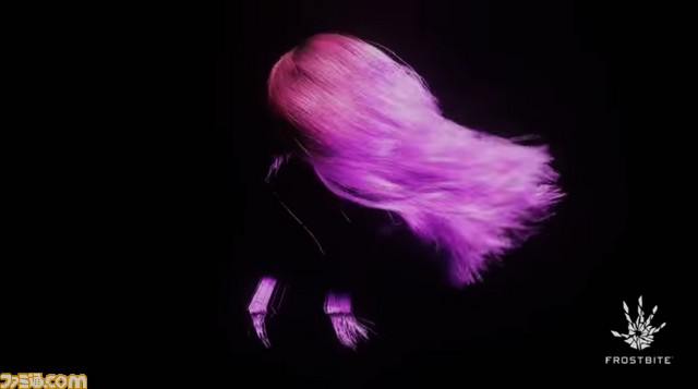 髪の動きを極限までリアルに再現した最新技術動画。『バトルフィールド』などの、EAのエンジン“Frostbite”による最新ヘアレンダリング技術_02