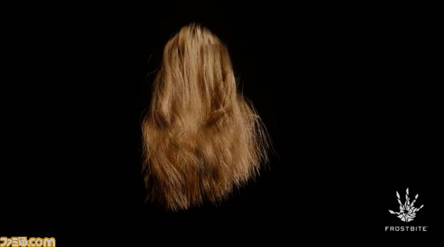 髪の動きを極限までリアルに再現した最新技術動画。『バトルフィールド』などの、EAのエンジン“Frostbite”による最新ヘアレンダリング技術_09