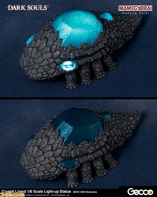 『DARK SOULS』シリーズの“石守(結晶トカゲ)”がスタチューとなって登場! LEDギミック搭載により青く輝くこだわりの逸品_25