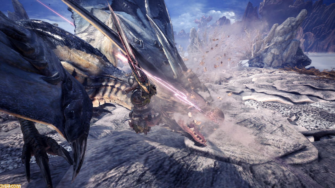 Mhw アイスボーン 新要素 クラッチクロー と大剣 太刀の新アクションを紹介した動画が公開 ファミ通 Com