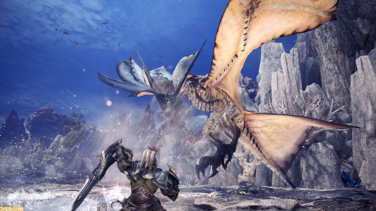 Mhw アイスボーン 片手剣 と 双剣 による新たなハンティングアクションを動画で紹介 ファミ通 Com