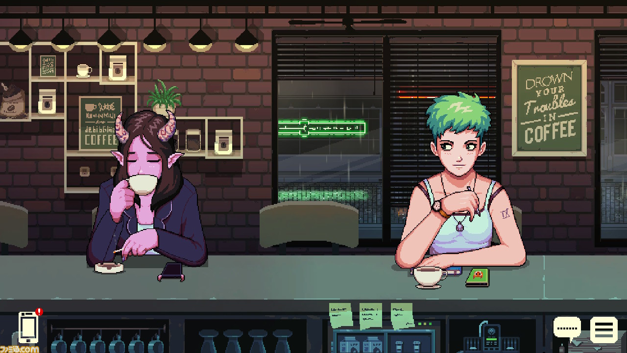 Coffee Talk のクリエイターを直撃 マンガ バーテンダー やドラマ 深夜食堂 からの影響も大きかった ゲーム エンタメ最新情報のファミ通 Com