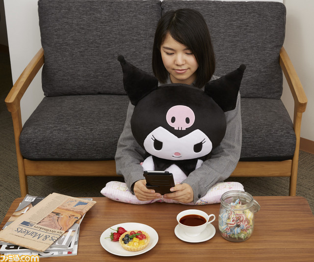 【かわいい】サンリオのクロミがPCクッションに! 抱っこしながらPC作業できるぬいぐるみの予約受付がスタート_07