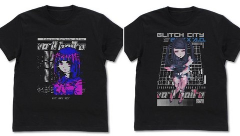 『VA-11 HALL-A(ヴァルハラ)』Switch/PS4版発売記念! アナとジルのキュートなグラフィックのTシャツが登場【両方ほしい】
