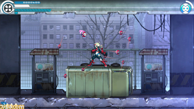 『ガンヴォルト』の番外編的作品『白き鋼鉄のX THE OUT OF GUNVOLT』がNintendo Switch、PS4、Steamで2019年9月26日にリリース決定_29