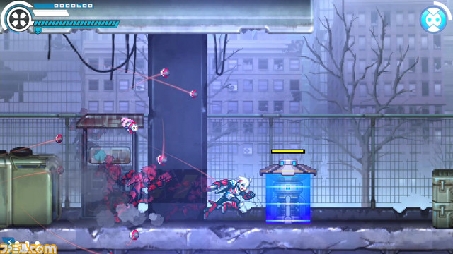 『ガンヴォルト』の番外編的作品『白き鋼鉄のX THE OUT OF GUNVOLT』がNintendo Switch、PS4、Steamで2019年9月26日にリリース決定_20