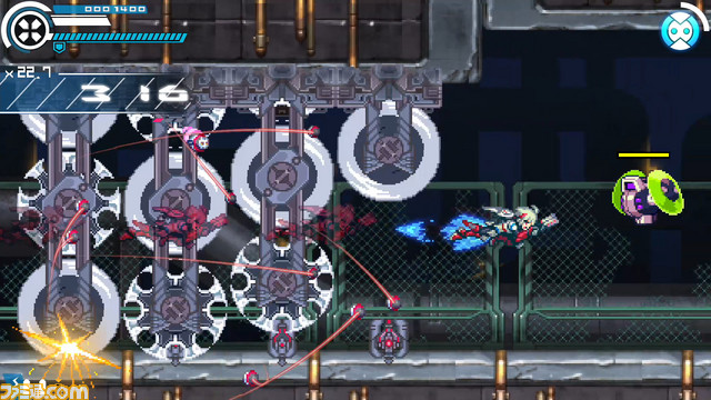 『ガンヴォルト』の番外編的作品『白き鋼鉄のX THE OUT OF GUNVOLT』がNintendo Switch、PS4、Steamで2019年9月26日にリリース決定_02