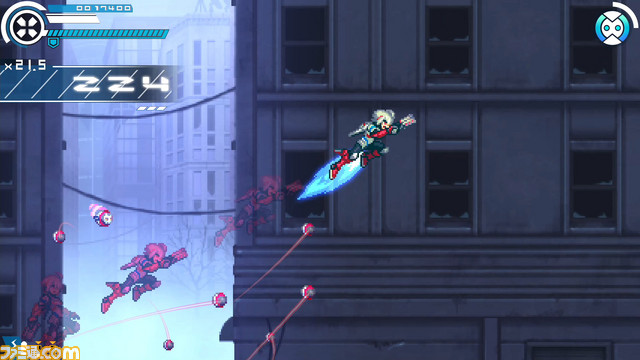 『ガンヴォルト』の番外編的作品『白き鋼鉄のX THE OUT OF GUNVOLT』がNintendo Switch、PS4、Steamで2019年9月26日にリリース決定_24