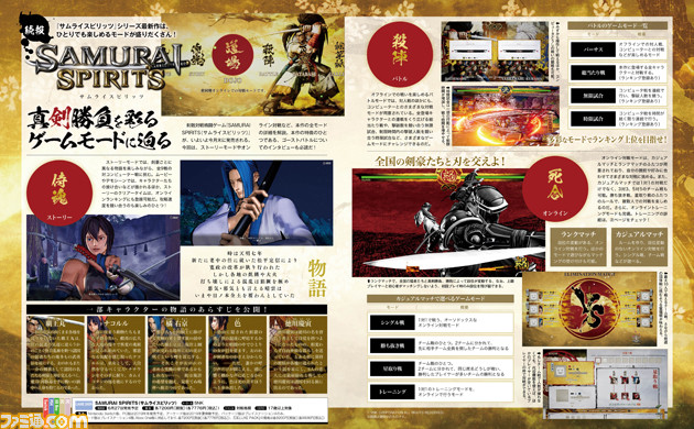 『SAMURAI SPIRITS(サムライスピリッツ)』収録された全ゲームモードの詳細を解説! “ゴーストバトル”システムの開発者へのインタビューも!!【先出し週刊ファミ通】_02