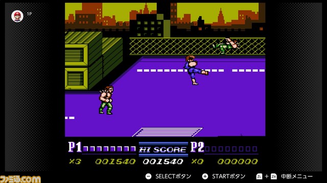 “ファミコン Switch Online”に『シティコネクション』、『ダブルドラゴンII The Revenge』、『バレーボール』が6月12日より追加!_07