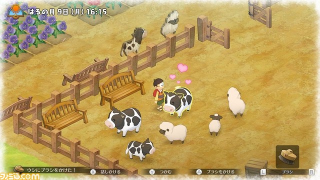 『ドラえもん のび太の牧場物語』町の人との交流を紹介した最新PVが公開!仲よくなればいいことがあるかも!?_12