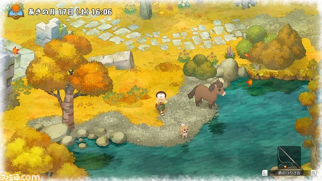 『ドラえもん のび太の牧場物語』町の人との交流を紹介した最新PVが公開!仲よくなればいいことがあるかも!?_01