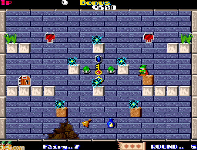 『アーケードアーカイブス ソロモンの鍵』がNintendo Switch向けに6月6日より配信決定!アクションパズルの名作が蘇る_05