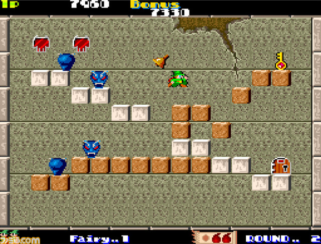 『アーケードアーカイブス ソロモンの鍵』がNintendo Switch向けに6月6日より配信決定!アクションパズルの名作が蘇る_02