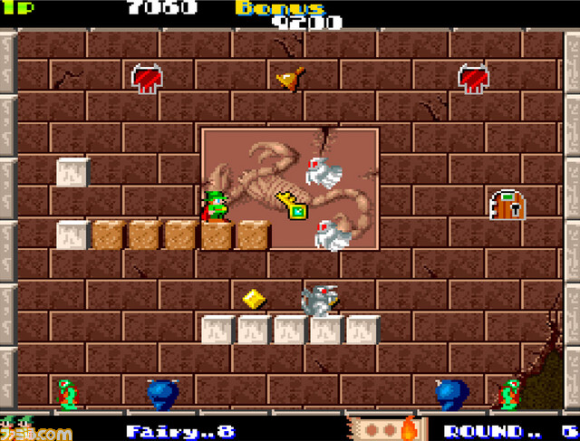 『アーケードアーカイブス ソロモンの鍵』がNintendo Switch向けに6月6日より配信決定!アクションパズルの名作が蘇る_06