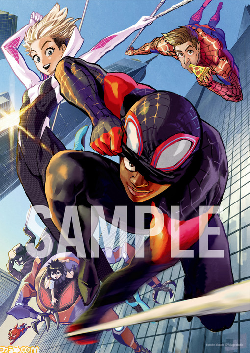 Cgアニメ スパイダーマン スパイダーバース のblu Ray Dvdが8月7日発売 ワンパンマン 村田雄介先生の描き下ろしイラストカードが初回生産限定特典 ファミ通 Com