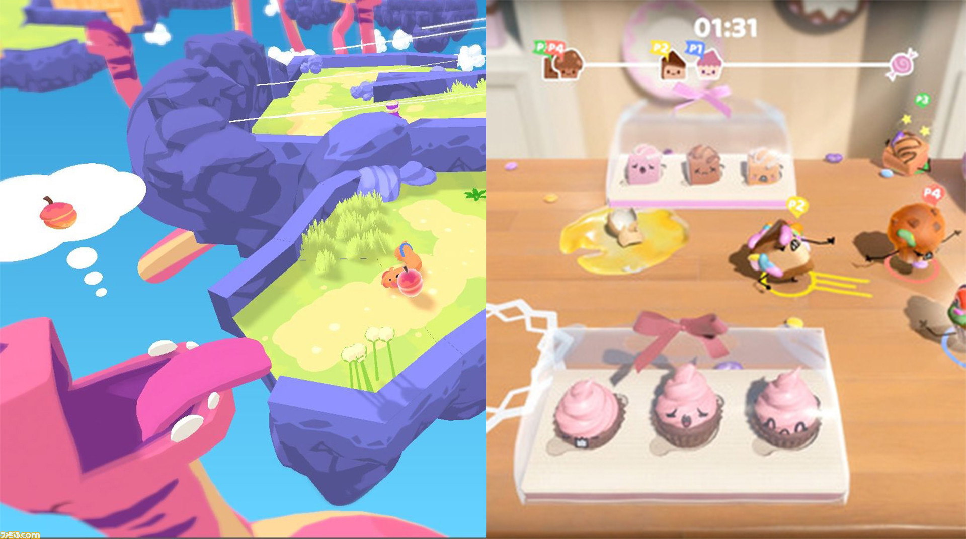家族や友だちと楽しめる 協力プレイがもどかしくも楽しいアクションパズル Phogs とケーキが戦うパーティーゲーム Cake Bash Bit Summit 7 Spirits ゲーム エンタメ最新情報のファミ通 Com