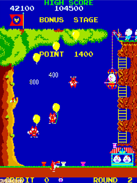 『アーケードアーカイブス プーヤン』を、2019年6月13日にSwitchとPS4向けに配信開始！1982年のシューティングゲーム_03