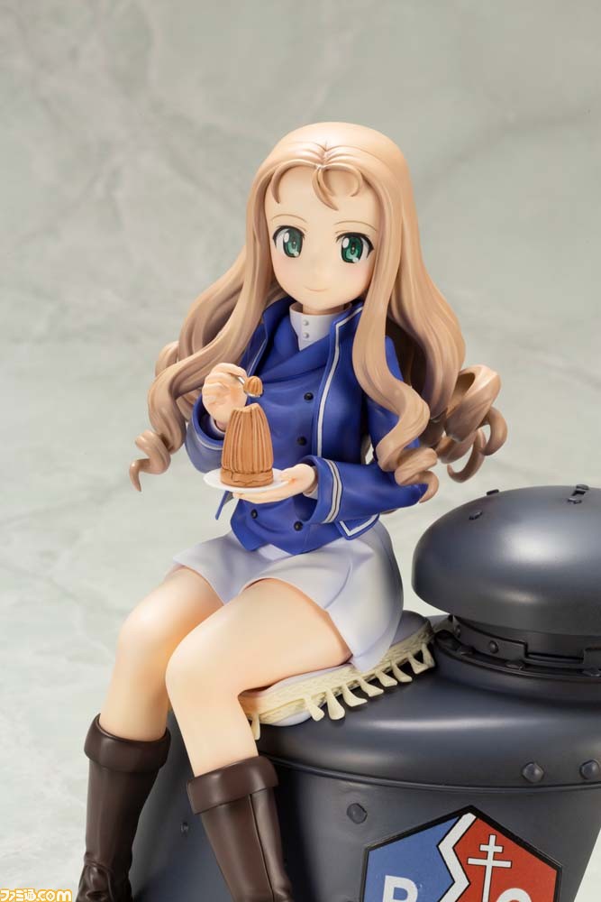 ガルパン 最終章 自由学園戦車道チーム隊長 マリー がケーキを食べる姿もかわいらしくフィギュア化 12月発売予定 ゲーム エンタメ最新情報のファミ通 Com