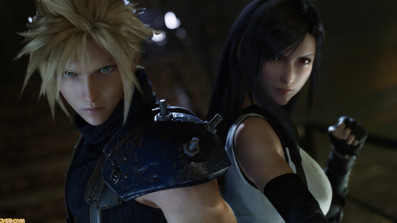 Ff7 リメイク クラウドやエアリスの美麗cg公開 バトルシステムや新たに追加されたロケーションの解説も ファミ通 Com