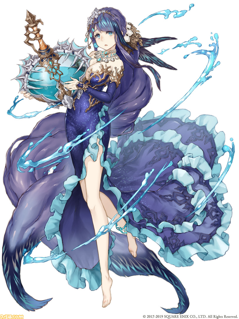 シノアリス 人魚姫 声 能登麻美子 の新ジョブが登場する 悲哀ノ魔術師ガチャ が開催 ファミ通 Com