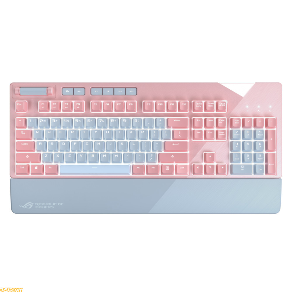 かわいい色合いが印象的な Rog Pink シリーズのゲーミングデバイス4製品がasusから登場 ファミ通 Com