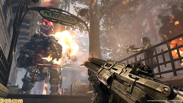 『ウルフェンシュタイン』シリーズ最新作2作が8月8日に国内発売決定! 協力プレイがアツい『ヤングブラッド』と初のVR専用『サイバーパイロット』_05