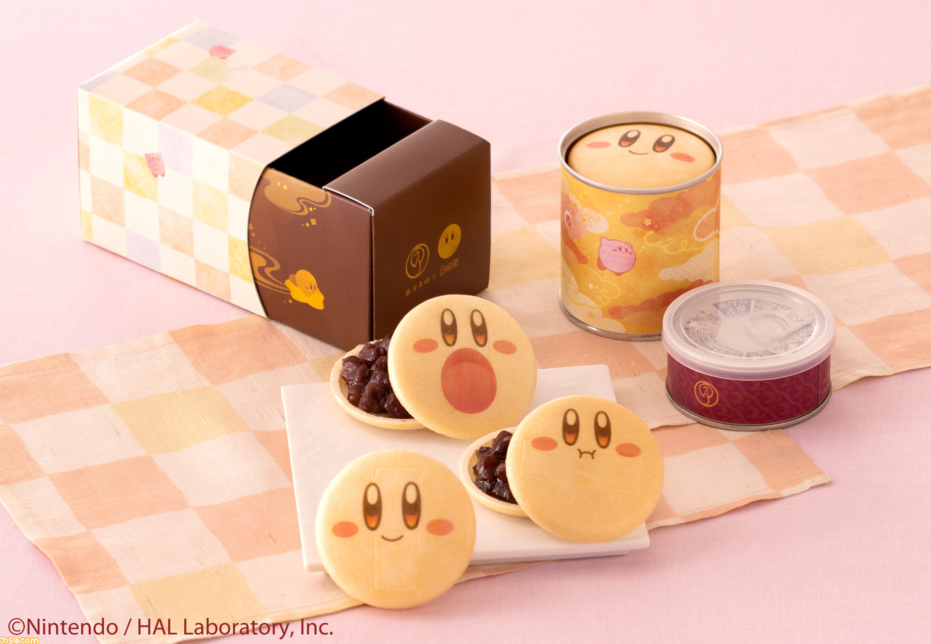 星のカービィ が和菓子に カービィ の表情がプリントされたかわいらしい最中が7月7日より発売 ファミ通 Com 星のカービィ が和菓子に カービィ の表情がプリントされたかわいらしい最中が7月7日より発売 ファミ通 Com