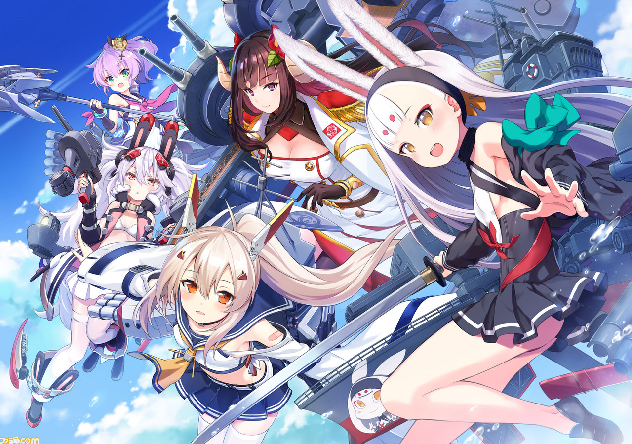 アズールレーン クロスウェーブ 新キャラクター 島風 と 駿河 の活躍が見られる最新pvが公開 ファミ通 Com