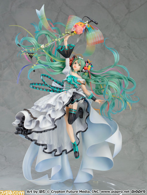 初音ミク イラストコンテスト大賞作品をフィギュア化 初音ミク Memorial Dress Ver 7月4日より予約開始 ファミ通 Com 初音ミク イラストコンテスト大賞作品をフィギュア化 初音ミク Memorial Dress Ver 7月4日より予約開始 ファミ通 Com