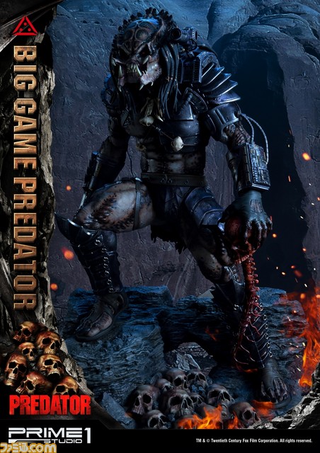 『PREDATOR BIG GAME』“プレデター”の圧倒的ディテールを誇る高級フィギュア(約13万円)! 生々しいペイントや髑髏で、凶悪さが際立つ仕上がりに_14
