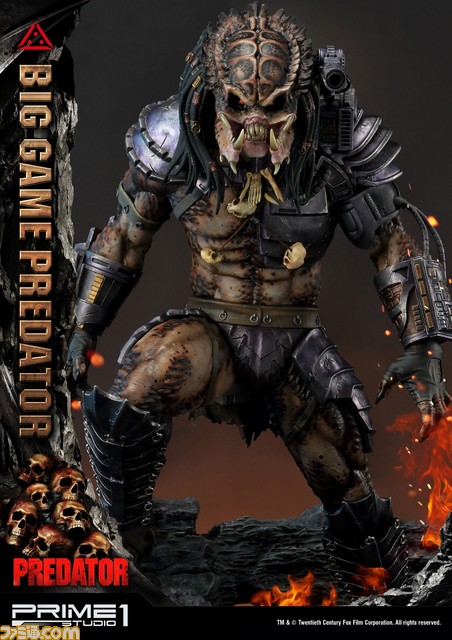 『PREDATOR BIG GAME』“プレデター”の圧倒的ディテールを誇る高級フィギュア(約13万円)! 生々しいペイントや髑髏で、凶悪さが際立つ仕上がりに_19
