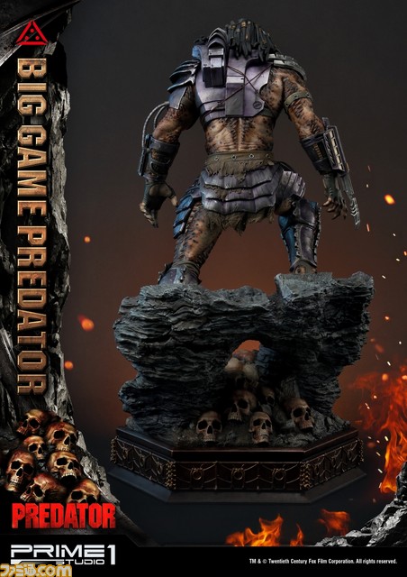 『PREDATOR BIG GAME』“プレデター”の圧倒的ディテールを誇る高級フィギュア(約13万円)! 生々しいペイントや髑髏で、凶悪さが際立つ仕上がりに_16