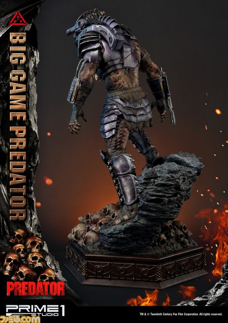 『PREDATOR BIG GAME』“プレデター”の圧倒的ディテールを誇る高級フィギュア(約13万円)! 生々しいペイントや髑髏で、凶悪さが際立つ仕上がりに_17