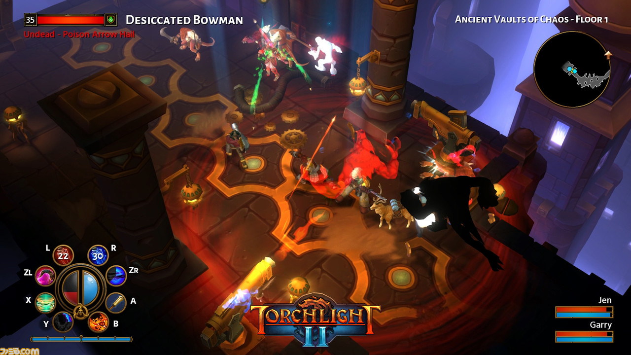 ハックアンドスラッシュ系アクションrpg Torchlight 2 9月海外発売予定のps4 Xb1 Switch版は日本でも展開予定 ゲーム エンタメ最新情報のファミ通 Com