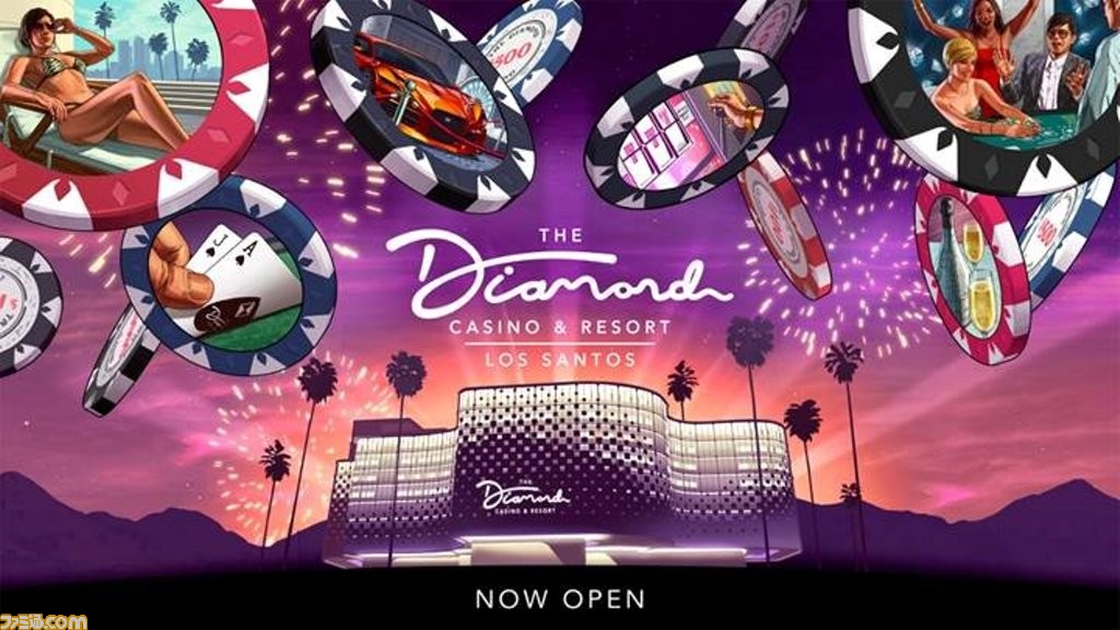 Gtaオンライン ダイヤモンドカジノ リゾート がグランドオープン 膨大なカジノフロアやラグジュアリーな空間で心躍る施設に ファミ通 Com