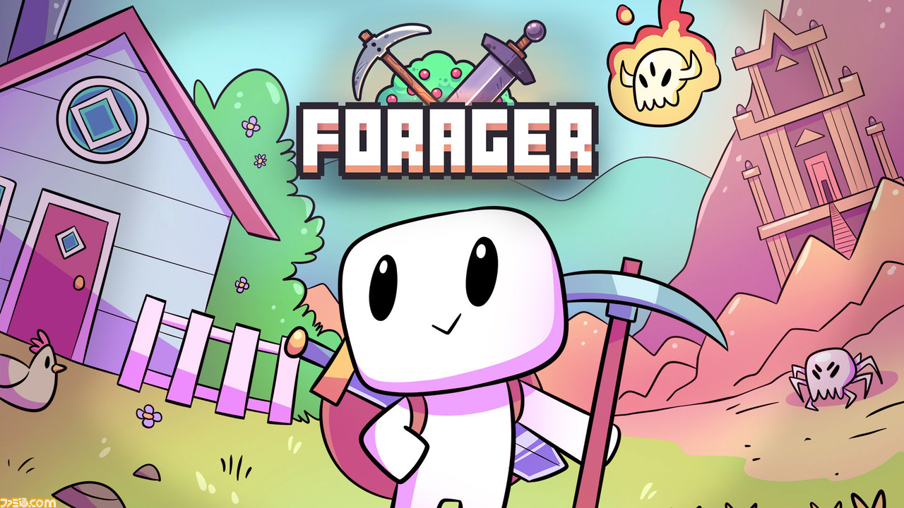 Switch版 Forager 配信開始 小さな島を開拓 探検して自分の土地を拡大していくアクションゲーム ゲーム エンタメ最新情報のファミ通 Com