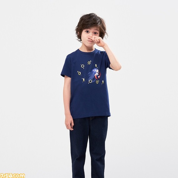 ユニクロ『ロックマン』、『ソニック』、『パックマン』などをモチーフにしたTシャツ“ザ ゲームクラシックピクセルズ”を9月23日から販売スタート_05