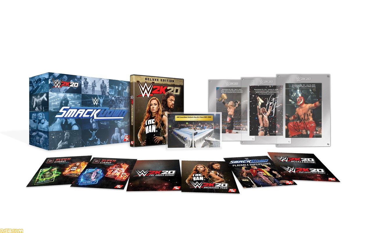 新品 PS4 WWE 2K20 Deluxe Edition / WWE2K20