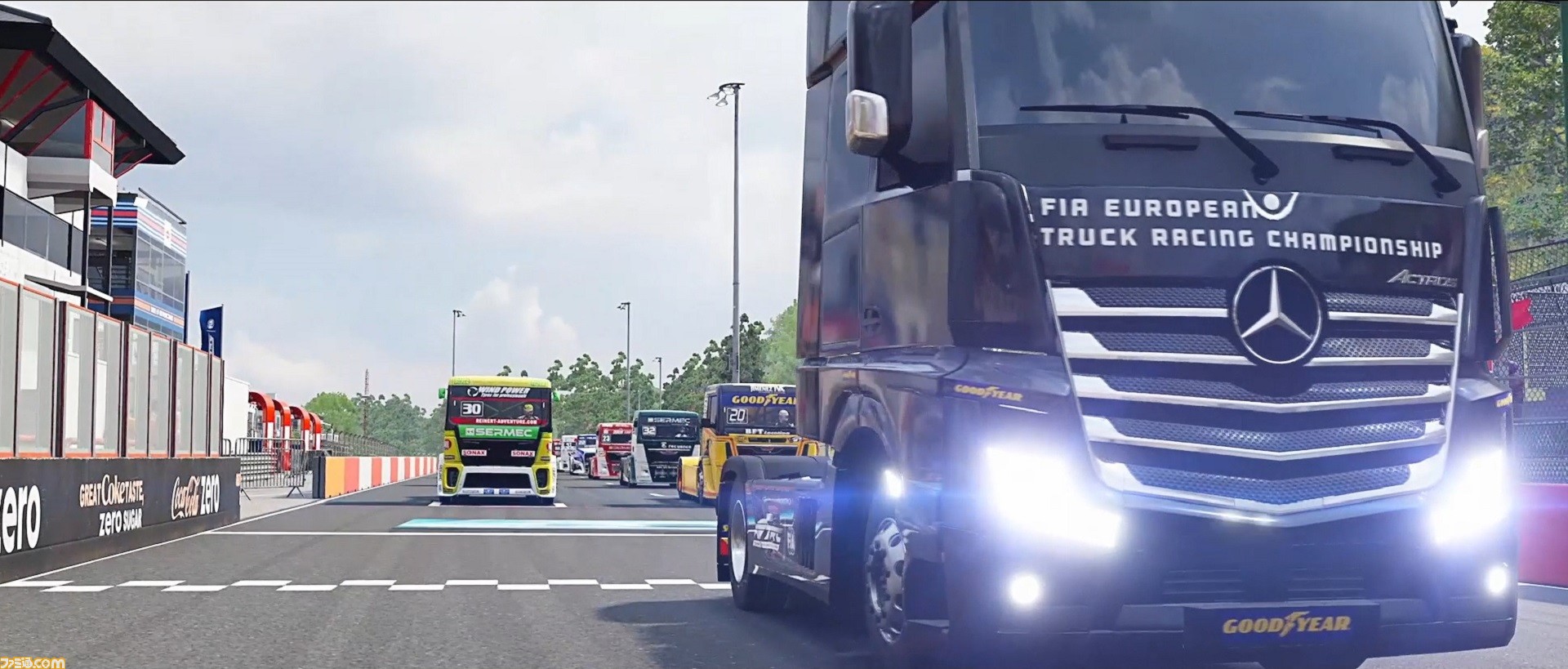 Fia ヨーロピアン トラックレーシング チャンピオンシップ 最新トレーラー公開 最終戦のコース攻略に不可欠なドライビングテクニックを紹介 ファミ通 Com