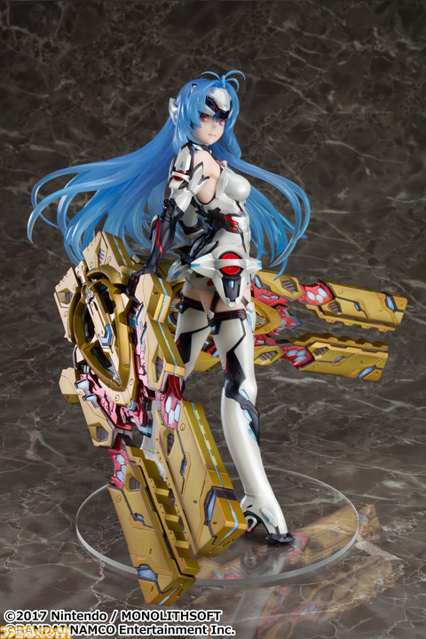 ゼノブレイド2 よりレアブレイド Kos Mos Re の1 7スケールフィギュアが登場 巨大なゾハルランチャー2丁を構える姿を立体化 ファミ通 Com