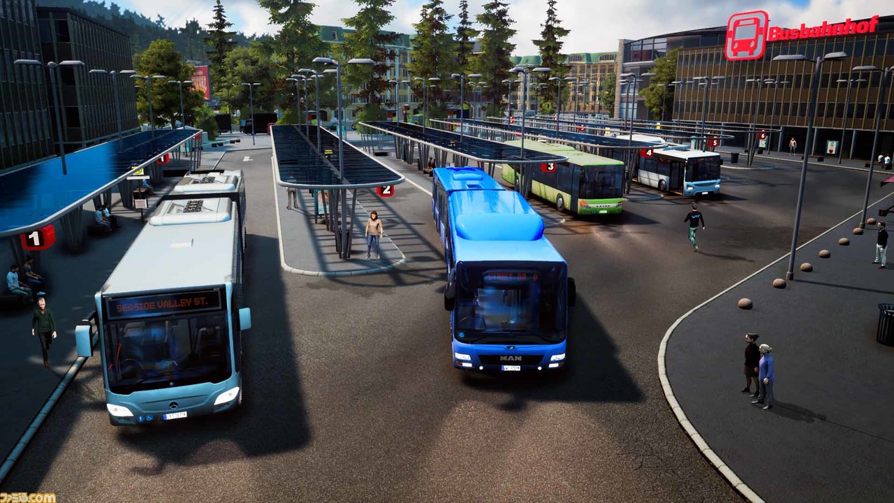 Bus Simulator が9月18日にps4向けに出発 バスの運転手さんの日常を体験できるシミュレーション ファミ通 Com