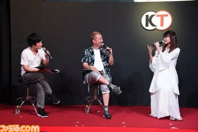 『無双OROCHI3 Ultimate』早見沙織さん(ガイア役)がステージ降臨! 小野坂さん&竹本さんのテンションが最高潮のステージリポート【TGS2019】_13